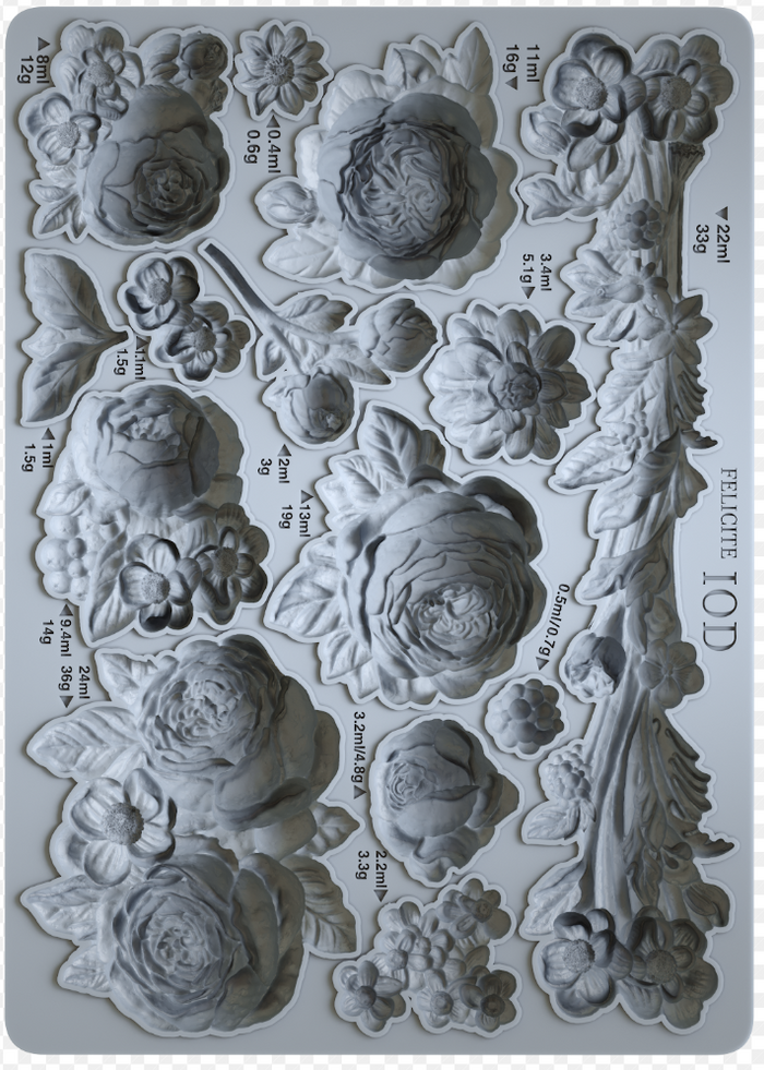 Felicite IOD Décor Mould