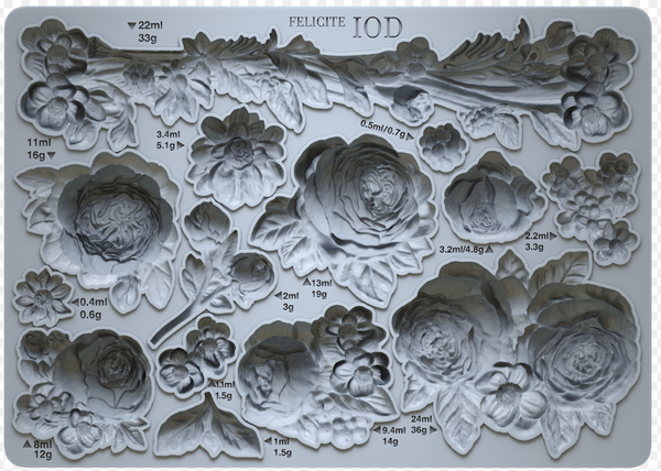 Felicite IOD Décor Mould