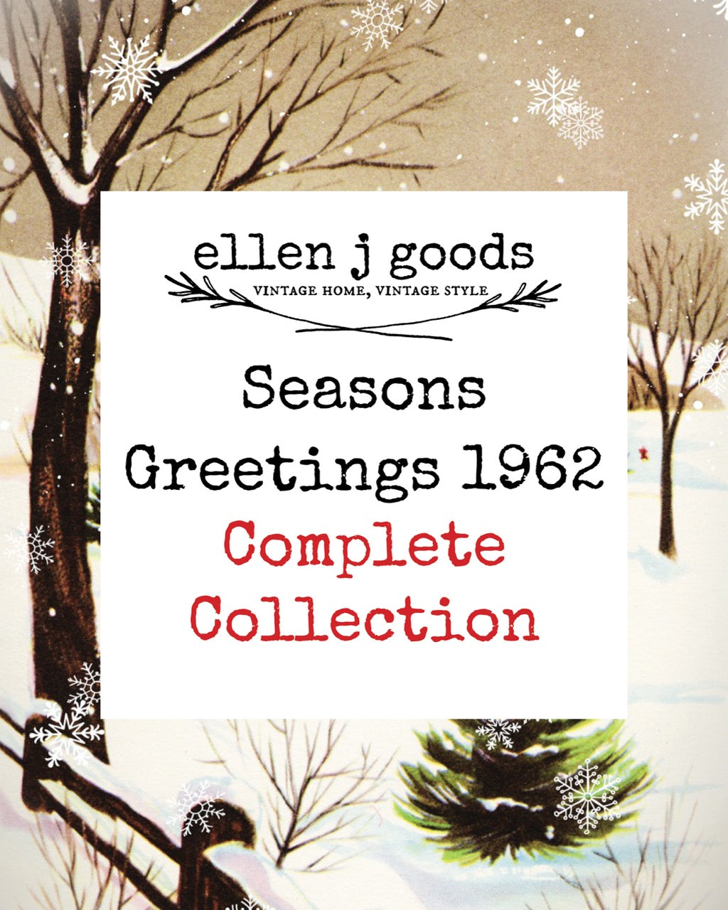 Seasons Greetings 1962 Complete Collection