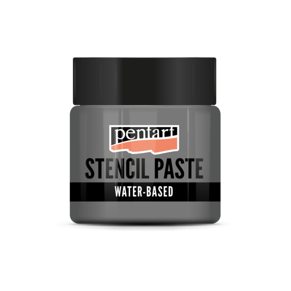 Stencil Paste Metal 50 ml Black Diamond