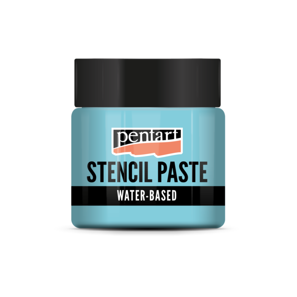 Stencil Paste Pearl 50 ml Turquoise