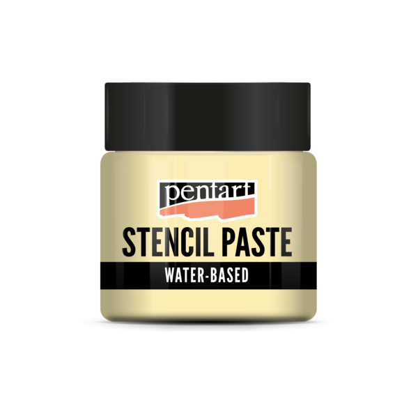 Stencil Paste Pearl 50 ml Yellow