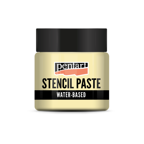 Stencil Paste Pearl 50 ml Yellow