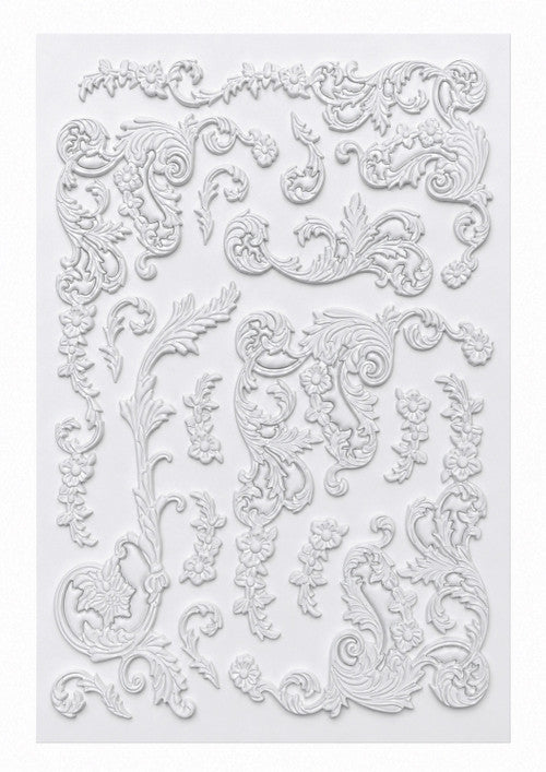 LaBlanche Floral Rococo Embellishment Sticker Sheet