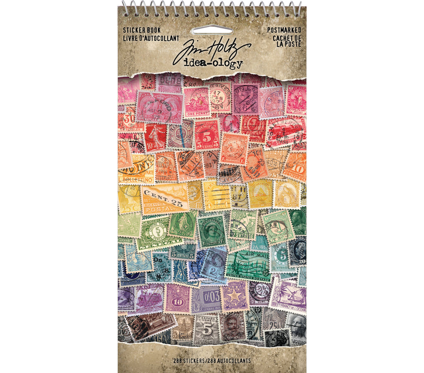 Sticker Book Postmarked