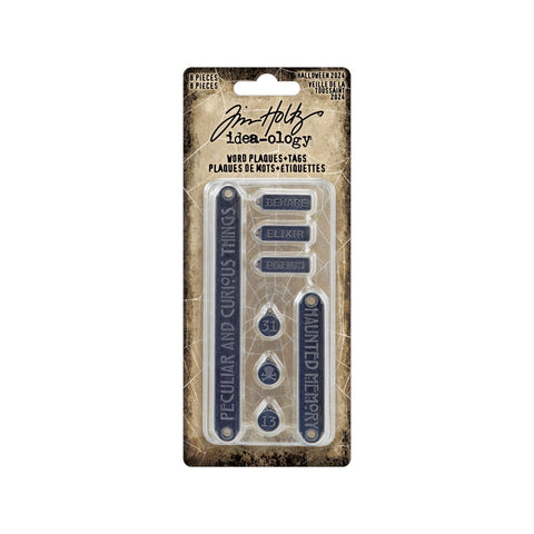 Halloween Word Plaques & Tags 2024
