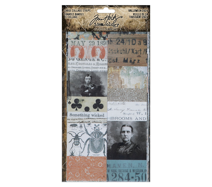 Halloween Collage Strips Large