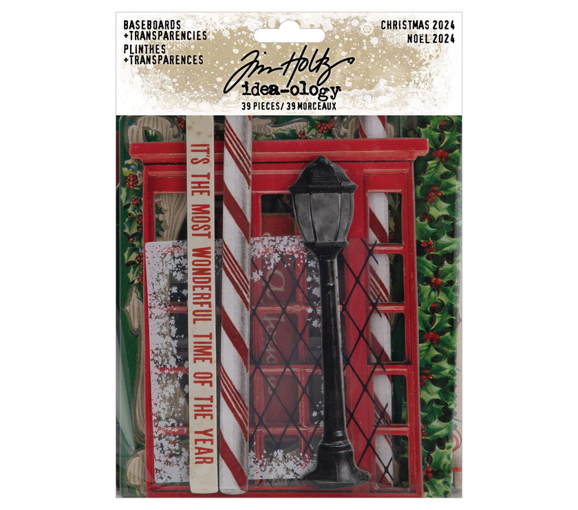 Tim Holtz Baseboards and Transparencies Christmas