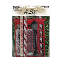 Tim Holtz Baseboards and Transparencies Christmas