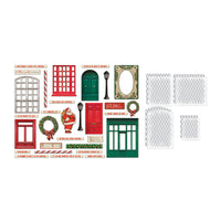 Tim Holtz Baseboards and Transparencies Christmas