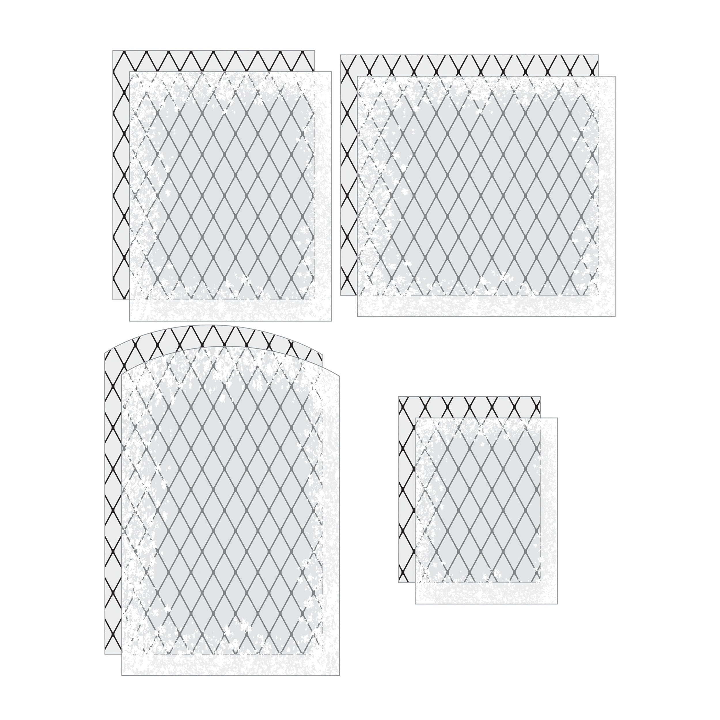 Tim Holtz Baseboards and Transparencies Christmas