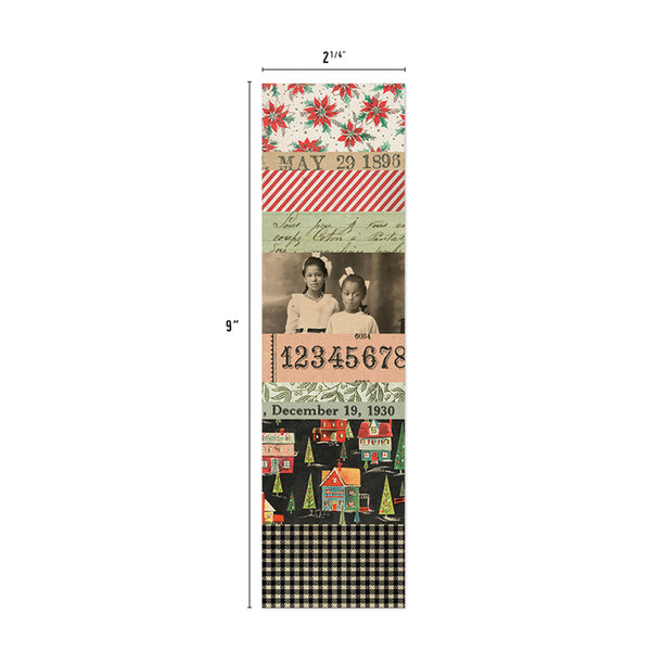 Tim Holtz Christmas Large Collage Strips 2024