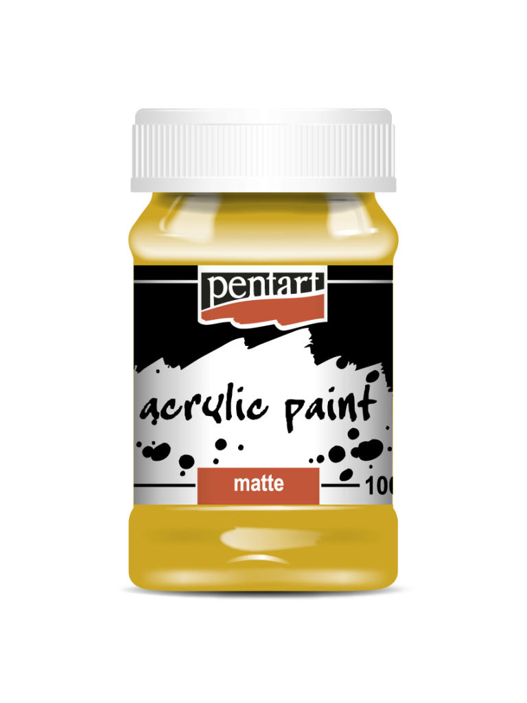 Acrylic Paint Matte, design by Pentart, arts & entertainment > hobbies & creative arts > arts & crafts > art & crafting materials > craft paint, ink & glaze > art & craft paint, for decoupage and crafting