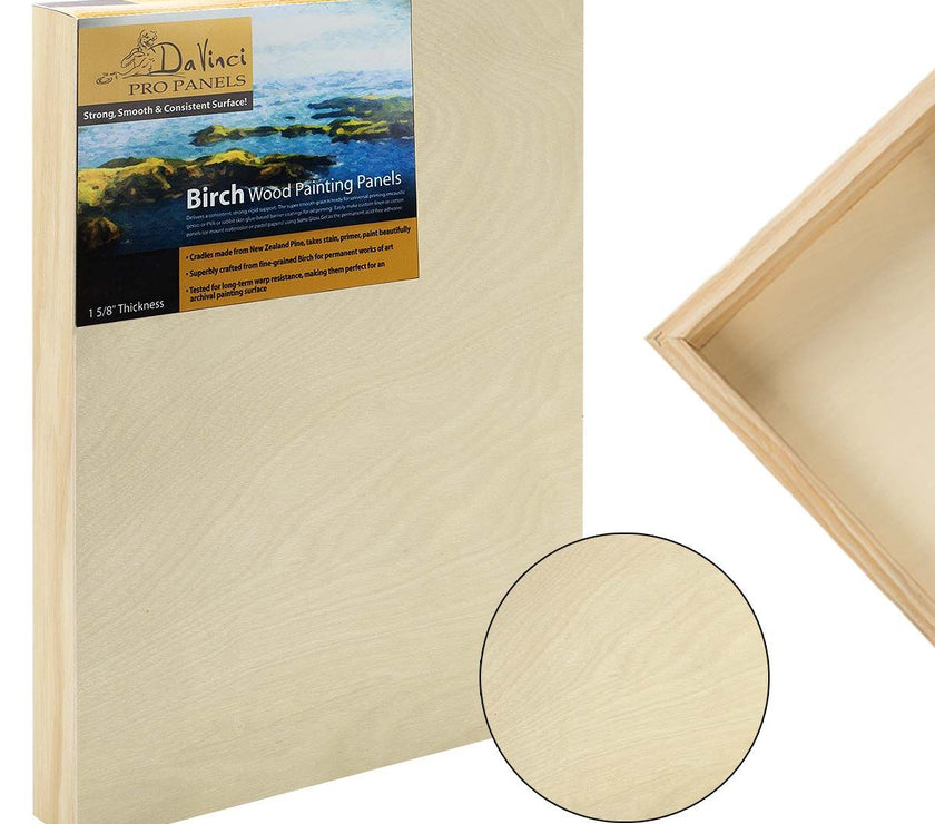Da Vinci Pro Birch Wood Panel 6x8
