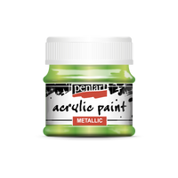 Acrylic paint metallic, design by Pentart, arts & entertainment > hobbies & creative arts > arts & crafts, for decoupage and crafting