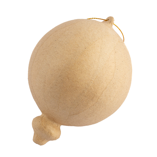 Paper Mache Christmas Ornament