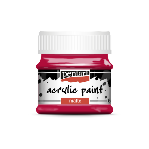 Acrylic Paint Matte, design by Pentart, arts & entertainment > hobbies & creative arts > arts & crafts > art & crafting materials > craft paint, ink & glaze > art & craft paint, for decoupage and crafting