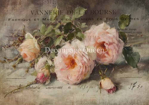 Decoupage Queen Rice Paper Vanessa