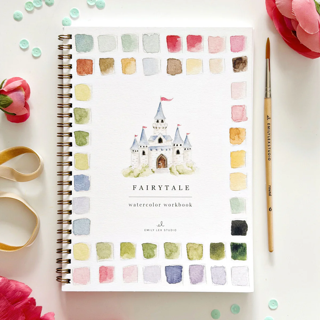 Emily Lex Watercolor Books Fairytale