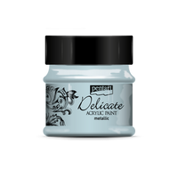 Delicate Metallic Paint, design by Pentart, arts & entertainment > hobbies & creative arts > arts & crafts, for decoupage and crafting