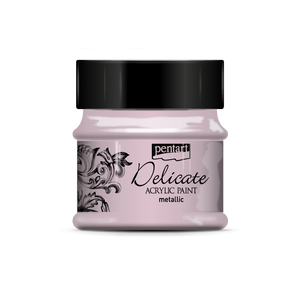 Delicate Metallic Paint, design by Pentart, arts & entertainment > hobbies & creative arts > arts & crafts, for decoupage and crafting