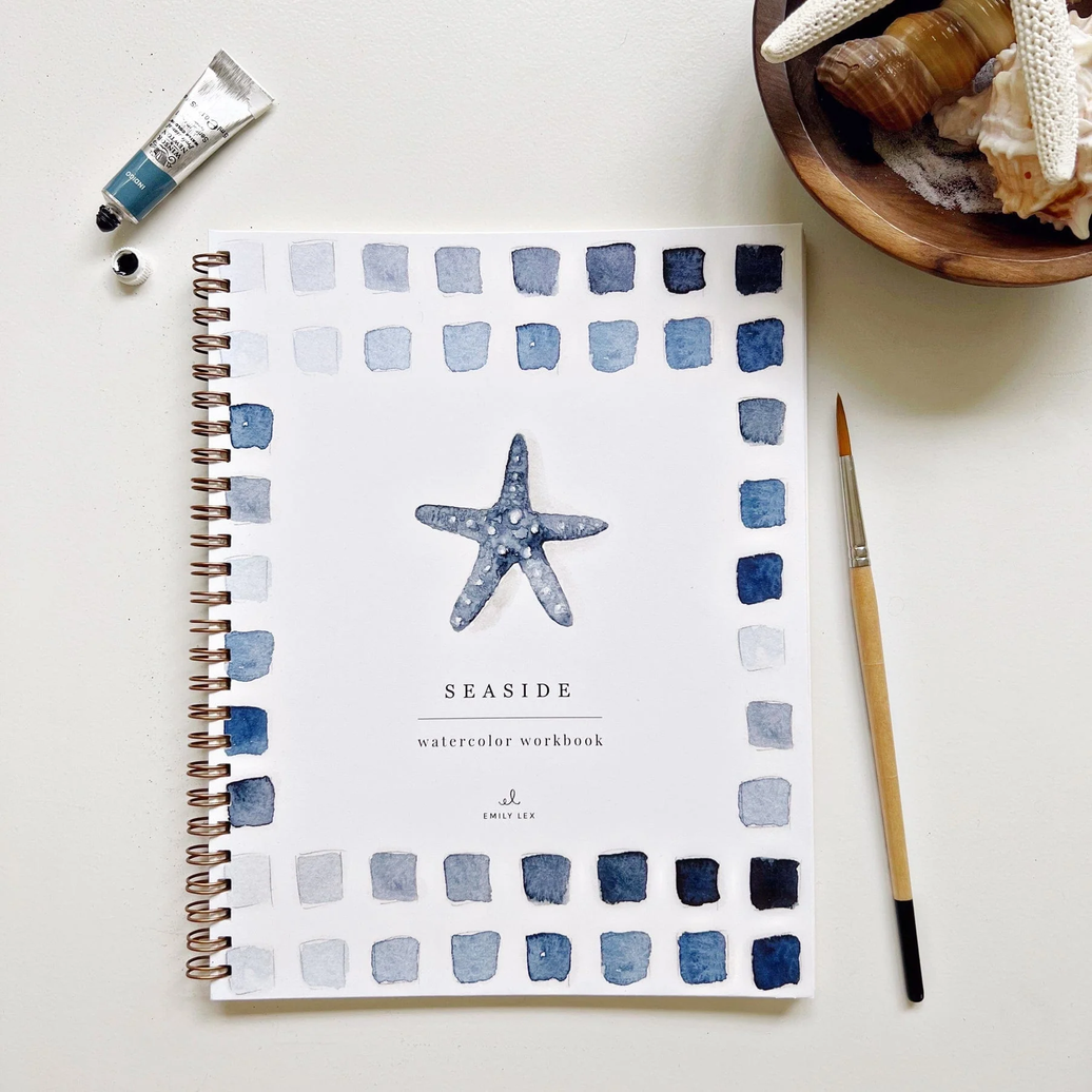 Emily Lex Watercolor Books Seaside