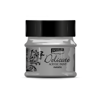 Delicate Metallic Paint, design by Pentart, arts & entertainment > hobbies & creative arts > arts & crafts, for decoupage and crafting