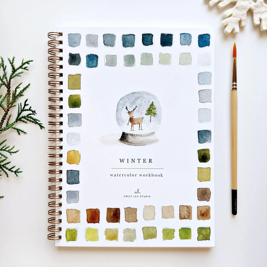 Emily Lex Watercolor Books Winter