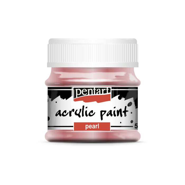 Acrylic Paint Pearl 50ml, design by Pentart, arts & entertainment > hobbies & creative arts > arts & crafts > art & crafting materials > craft paint, ink & glaze > art & craft paint, for decoupage and crafting