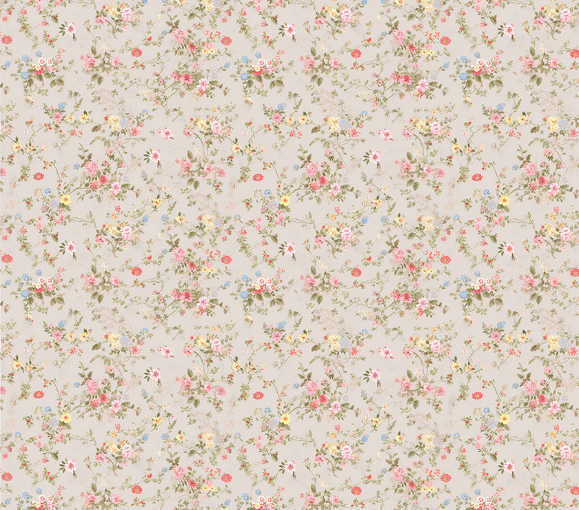 Spring Dusty Rose Florals Pattern 2025TC366