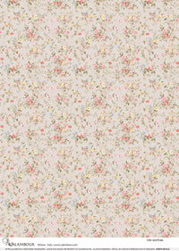 Spring Dusty Rose Florals Pattern 2025TC366