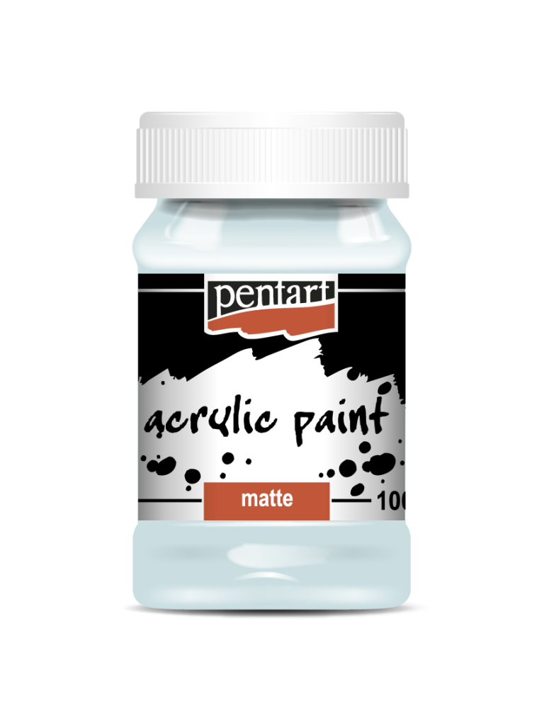 Acrylic Paint Matte, design by Pentart, arts & entertainment > hobbies & creative arts > arts & crafts > art & crafting materials > craft paint, ink & glaze > art & craft paint, for decoupage and crafting