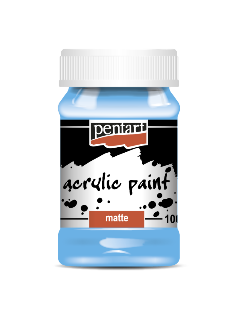 Acrylic Paint Matte, design by Pentart, arts & entertainment > hobbies & creative arts > arts & crafts > art & crafting materials > craft paint, ink & glaze > art & craft paint, for decoupage and crafting