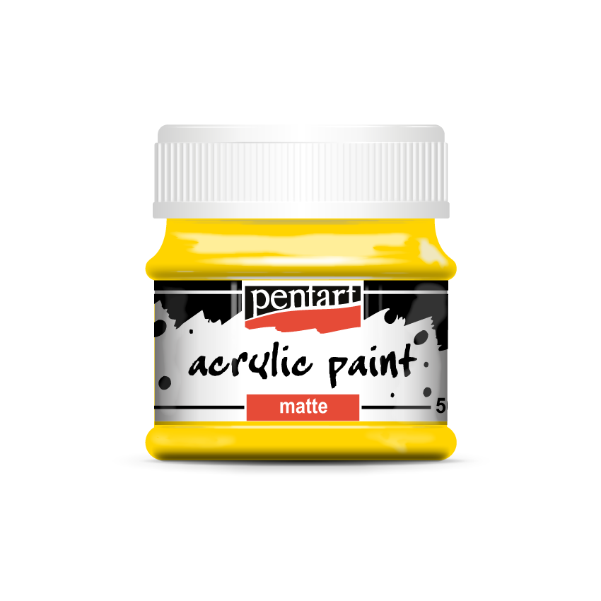 Acrylic Paint Matte, design by Pentart, arts & entertainment > hobbies & creative arts > arts & crafts > art & crafting materials > craft paint, ink & glaze > art & craft paint, for decoupage and crafting
