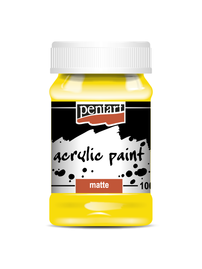 Acrylic Paint Matte, design by Pentart, arts & entertainment > hobbies & creative arts > arts & crafts > art & crafting materials > craft paint, ink & glaze > art & craft paint, for decoupage and crafting