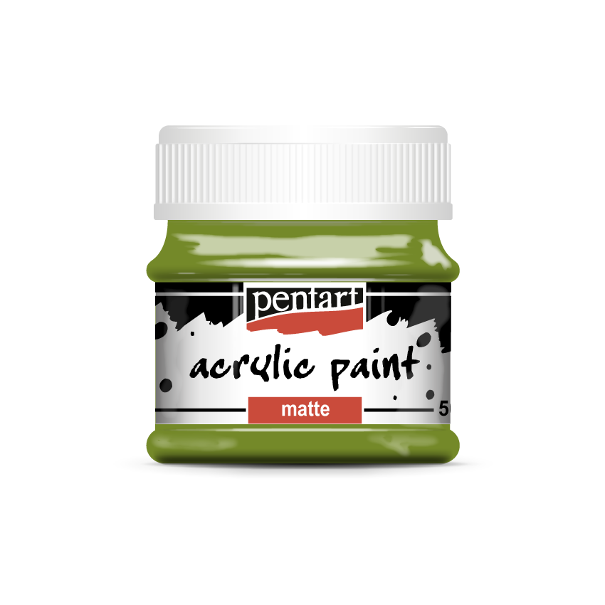 Acrylic Paint Matte, design by Pentart, arts & entertainment > hobbies & creative arts > arts & crafts > art & crafting materials > craft paint, ink & glaze > art & craft paint, for decoupage and crafting