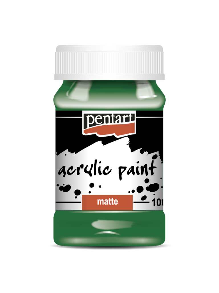Acrylic Paint Matte, design by Pentart, arts & entertainment > hobbies & creative arts > arts & crafts > art & crafting materials > craft paint, ink & glaze > art & craft paint, for decoupage and crafting