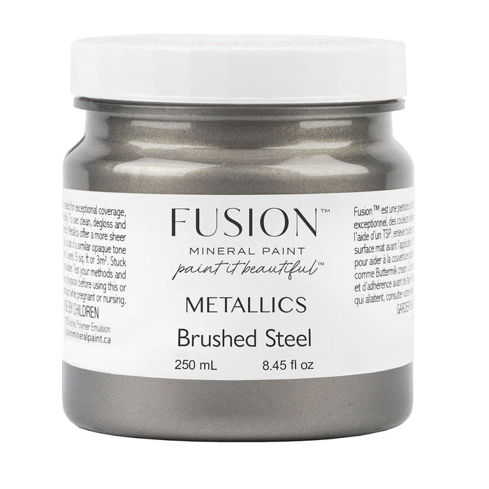 Metallic Brushed Steel