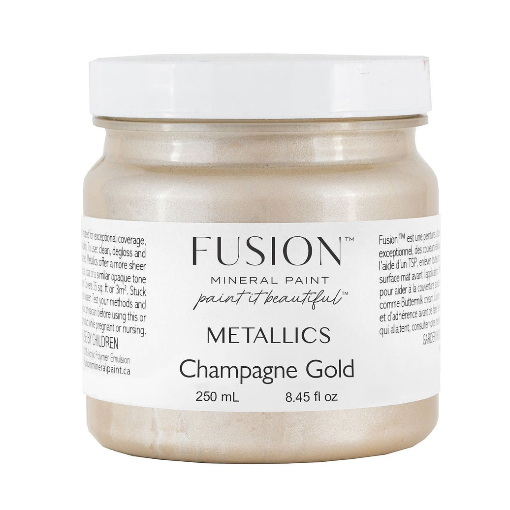 Metallic Champagne Gold
