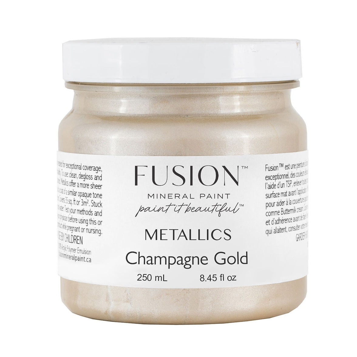 Metallic Champagne Gold