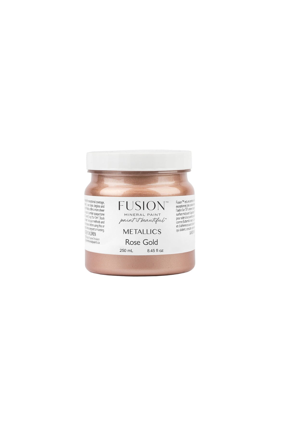 Metallic Rose Gold