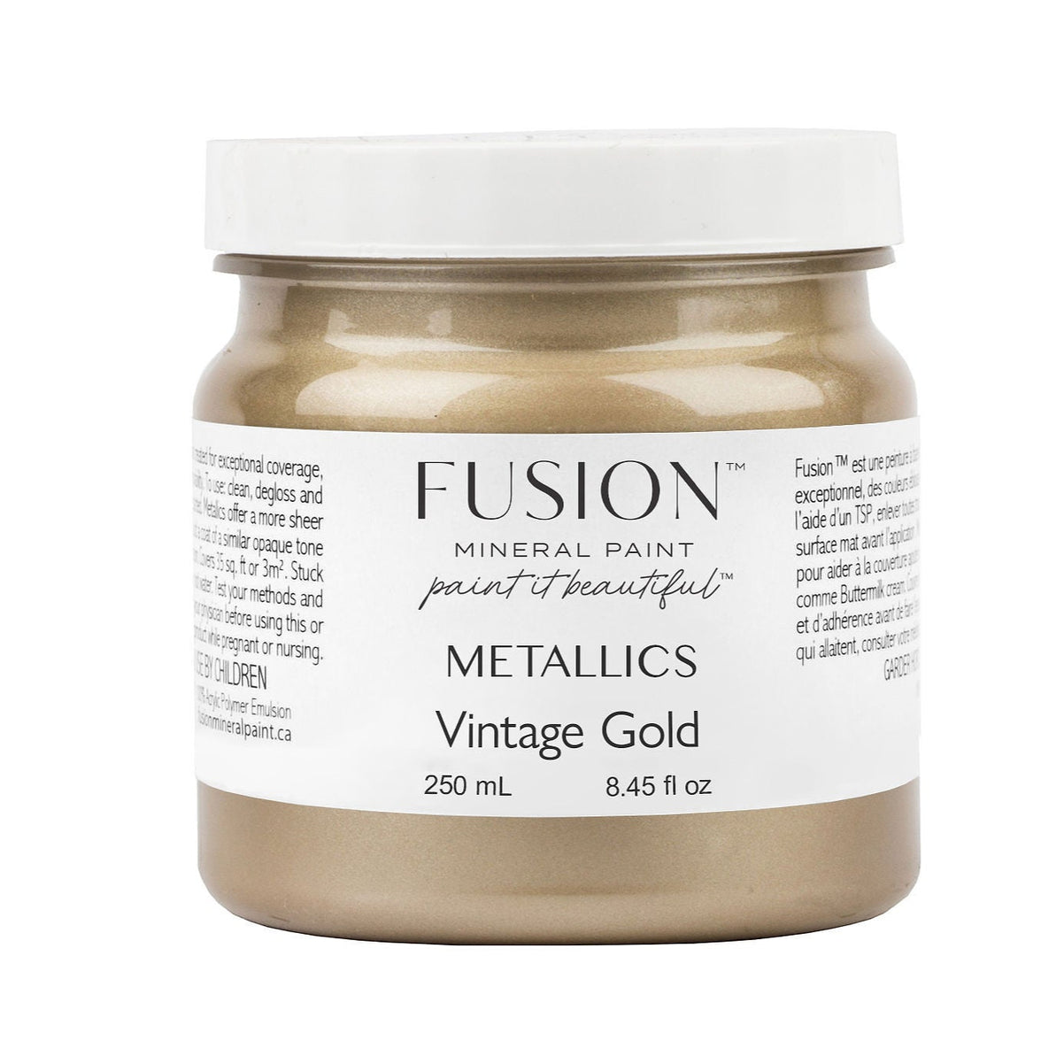 Metallic Vintage Gold