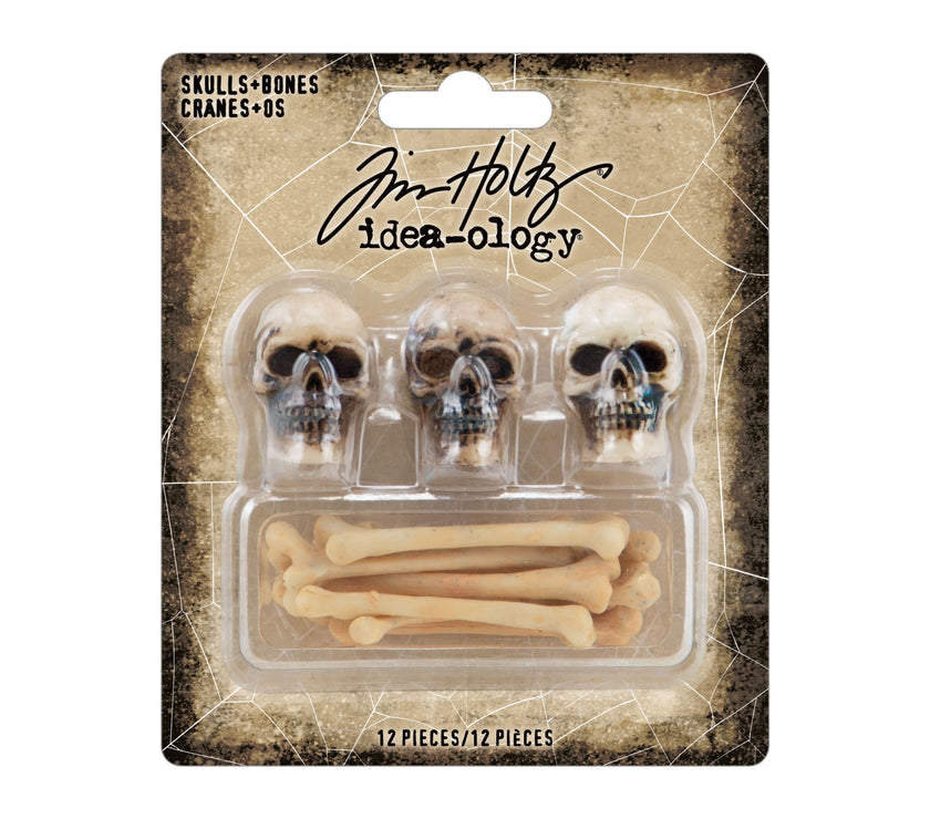 Tim Holtz Halloween Skulls and Bones 2023