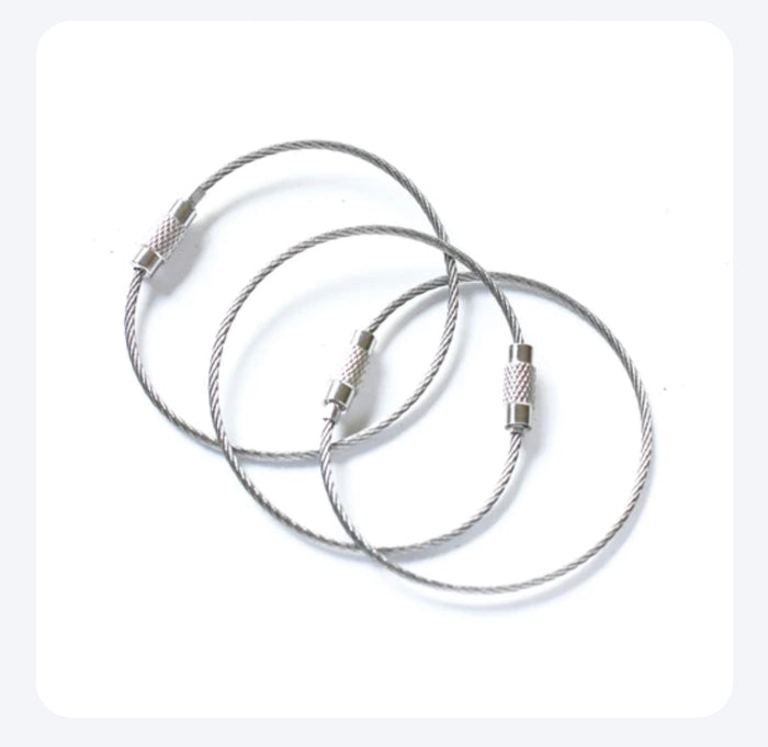 Tim Holtz Cable Binder Ring 3 Pack