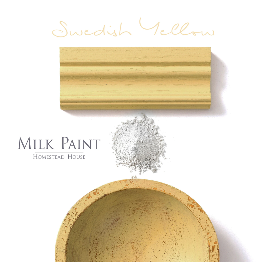 Swedish Yellow Homestead House Milkpaint