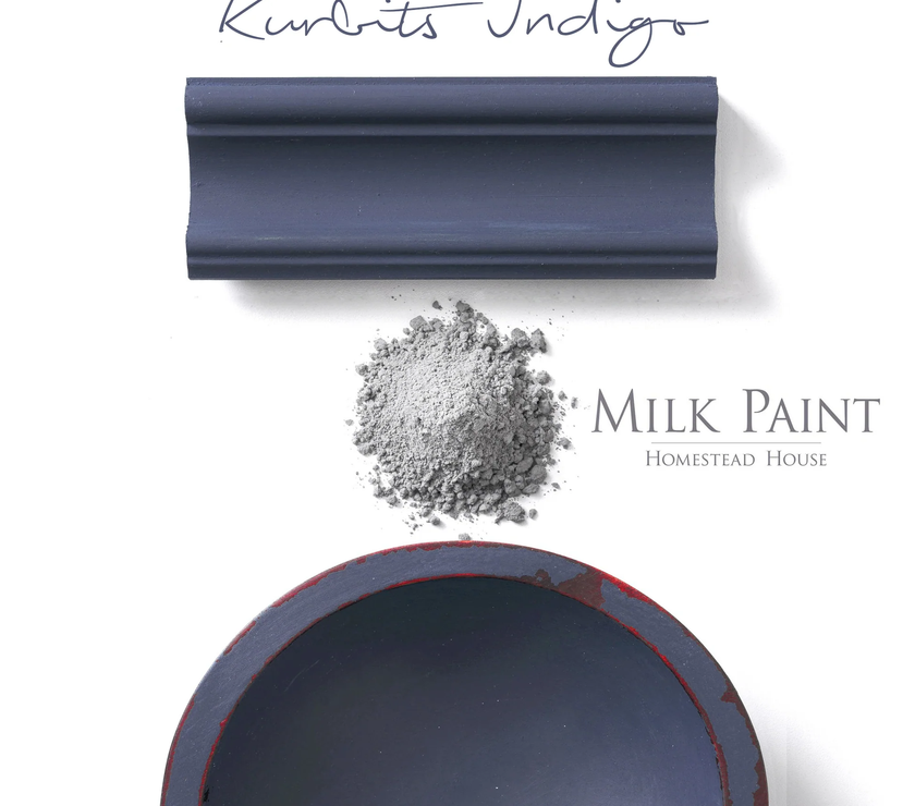 Kurbits Indigo Homestead House Milkpaint 330g
