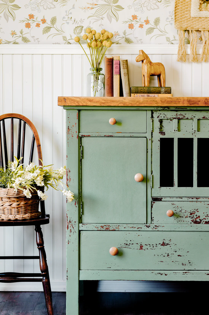 Stockholm Green Homestead House Milkpaint 330g