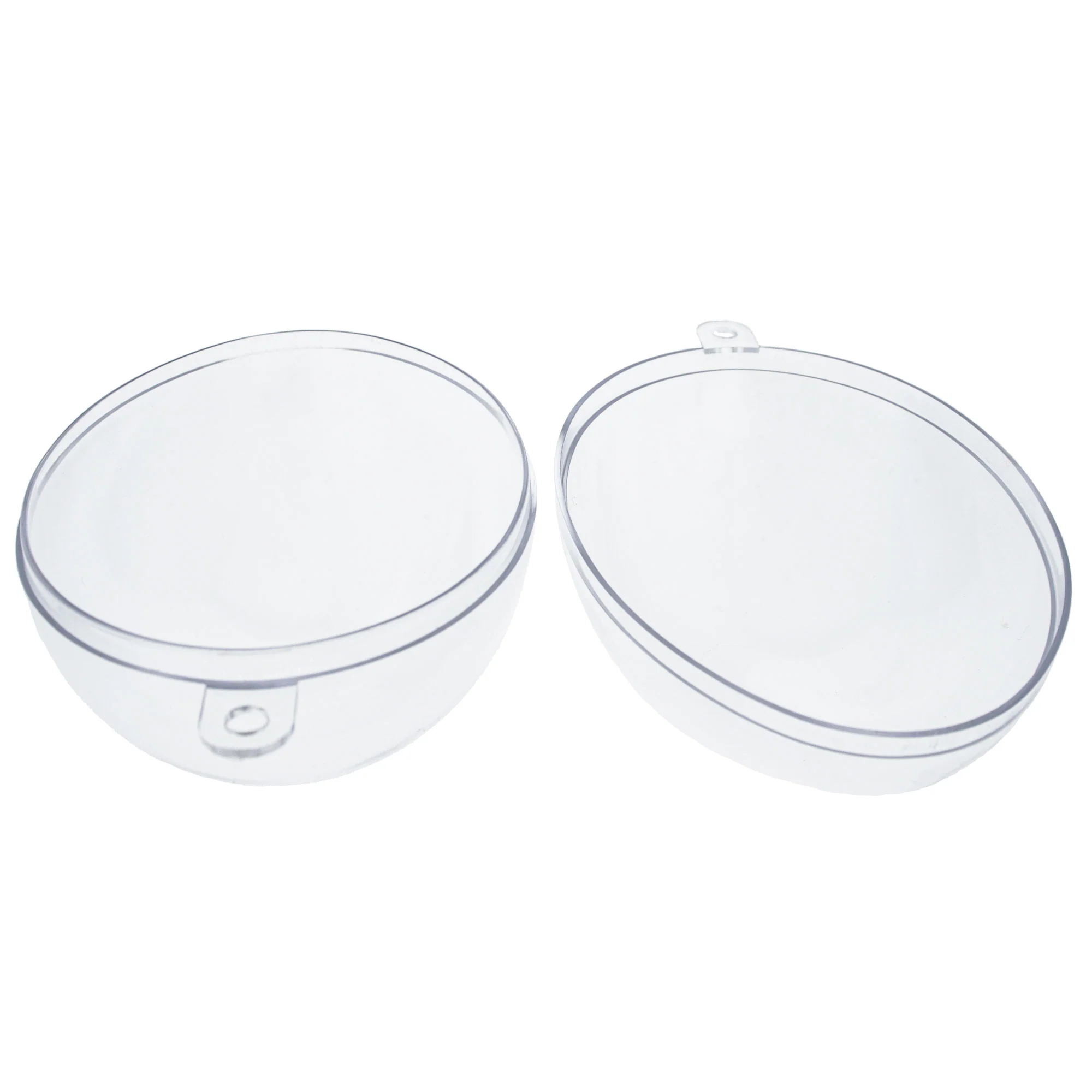 Clear Plastic Egg Ornaments