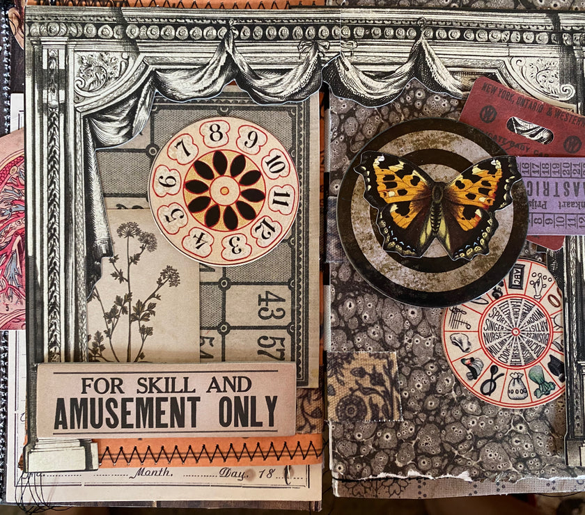 Halloween Journal with Tab Bindings Workshop