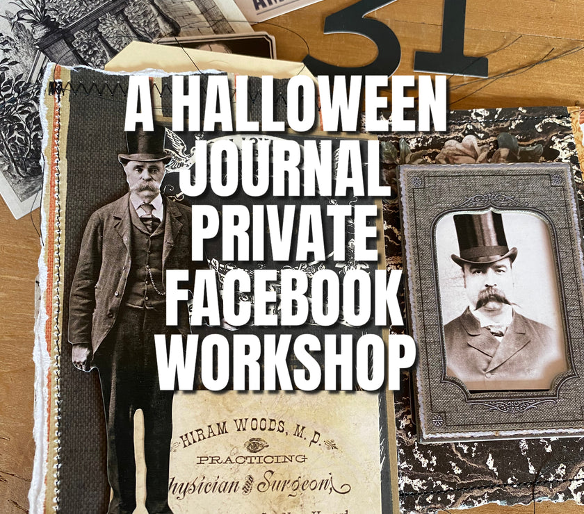 Halloween Journal with Tab Bindings Workshop